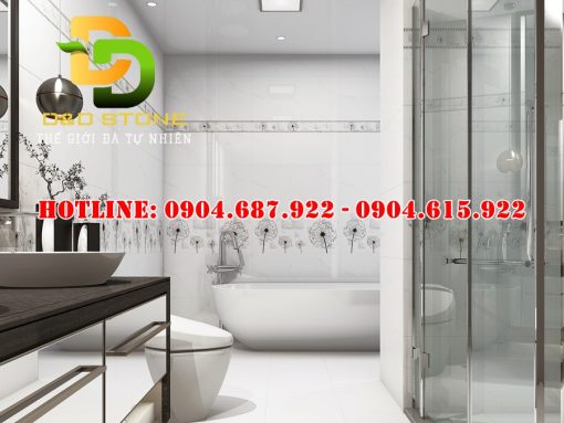 Mẫu gạch phòng tắm vitto 40x80 vtdd7719