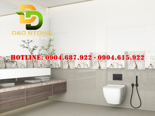 Mẫu gạch phòng tắm Vitto 40x80 VTDD7707