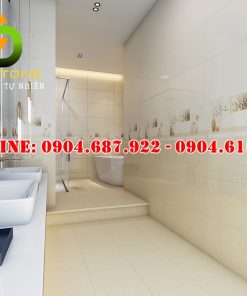 Mẫu gạch phòng tắm Vitto 40x80 vtdd7715