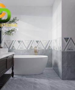 Mẫu gạch phòng tắm Vitto 40x80 VTDD09755