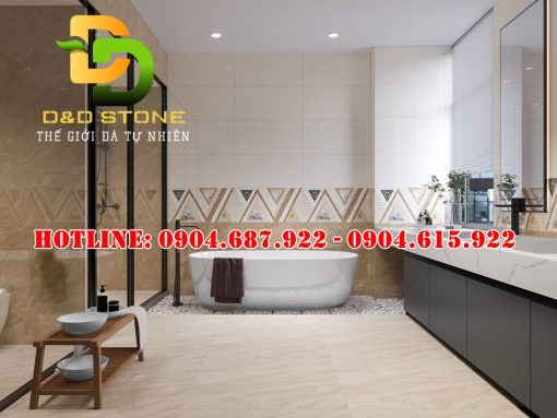 Mẫu gạch phòng vitto 40x80 vtdd09758