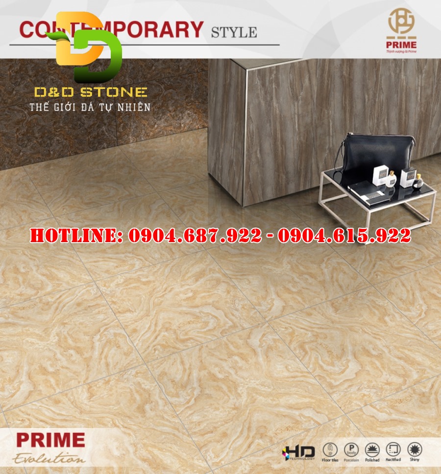 Mẫu Gạch lát nền prime 80x80 DD08875