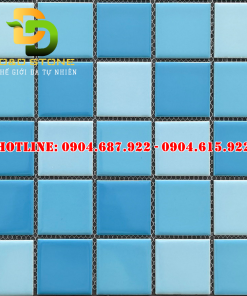 Gạch mosaic gốm vuông men trơn DDMS4804