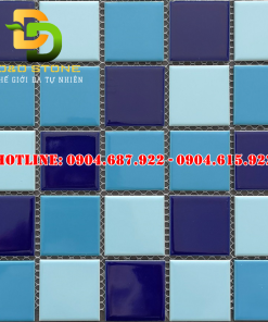 Gạch mosaic gốm vuông men trơn DDMS4805