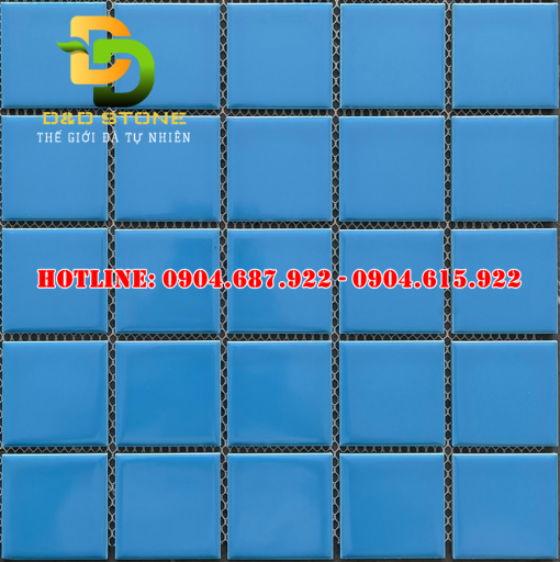 Gạch mosaic gốm vuông men trơn DDMS4809