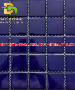 Gạch mosaic gốm vuông men trơn DDMS4810