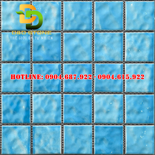 Gạch mosaic gồm sóng biển DDMS4816