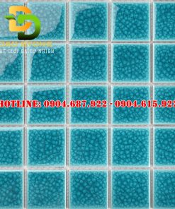 Gạch mosaic gồm vuông men rạn DDMS4803