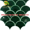 Gạch mosaic gốm vảy cá xanh rạn DDMS0003