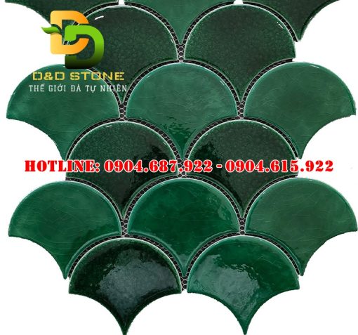 Gạch mosaic gốm vảy cá DDMS077