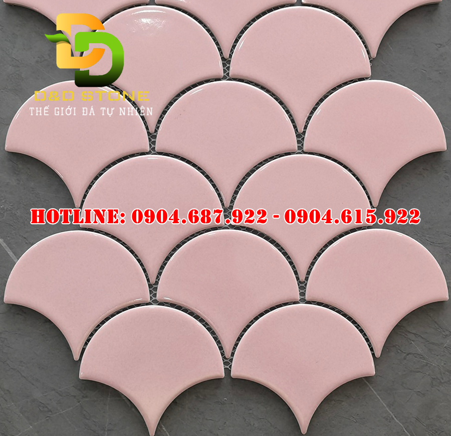 Gạch mosaic gốm vảy cá DDMS0078
