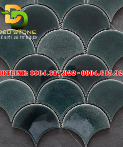 Gạch mosaic gồm vảy cá DDM080