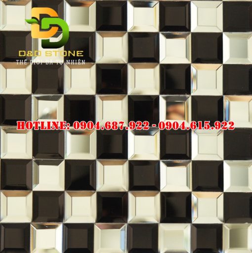 Gạch mosaic kim cương thủy tinh DDMS026