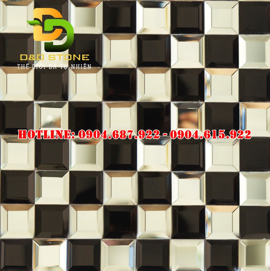 Gạch mosaic kim cương thủy tinh DDMS026