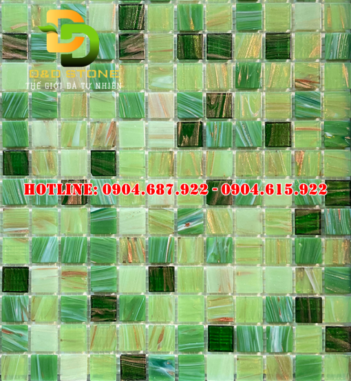 Gạch mosaic thủy tinh xà cừ DDMS033