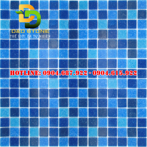 Gạch mosaic thủy tinh xà cừ