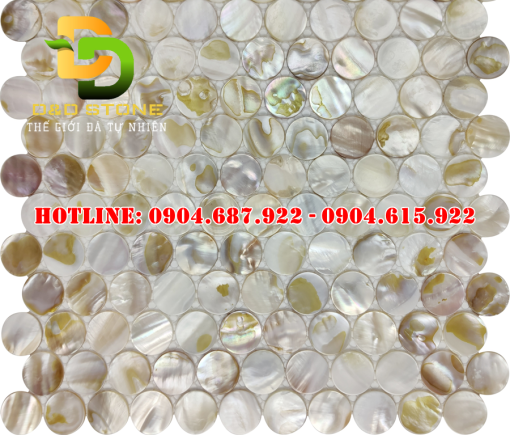 Gạch mosaic ngọc trai tròn DDMS006