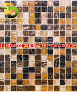 Gạch mosaic thủy tinh xà cừ DDMS20