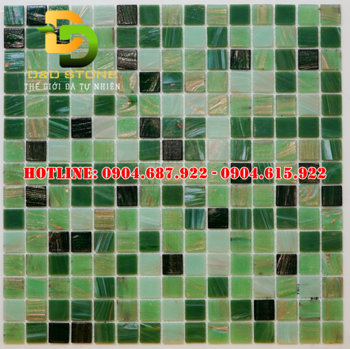 Gạch mosaic thủy tinh xà cừ DDMS2005