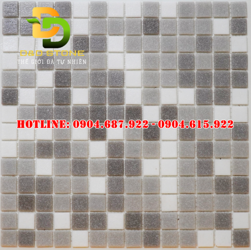 Gạch mosaic thủy tinh xà cừ DDMS2019