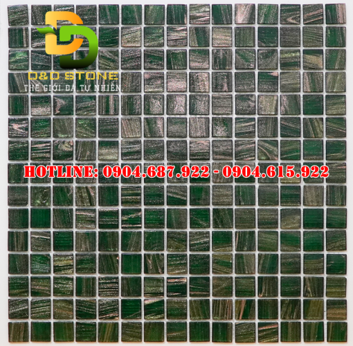 Gạch mosaic thủy tinh xà cừ DDMS2006