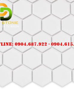 Gạch mosaic gồm sứ men bóng DDMST0019
