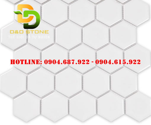 Gạch mosaic gồm sứ men bóng DDMST0019