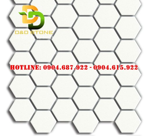 Gạch mosaic gốm sứ lục giác DDMST0020