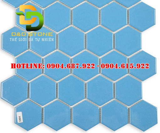 Gạch mosaic gốm sứ lục giác DDMST0029