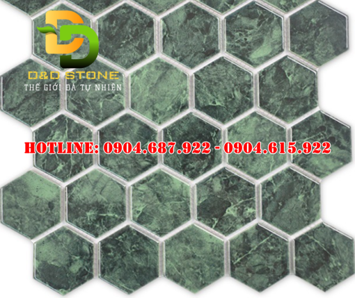 Gạch mosaic gốm sứ lục giác DDMST0031