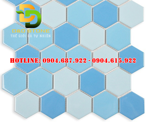 Gạch mosaic gốm sứ lục giác DDMST0033