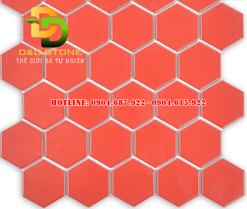 Gạch mosaic gốm sứ lục giác DDMST0065