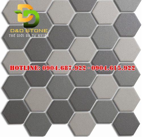 Gạch mosaic gốm sứ lục giác DDMST0067