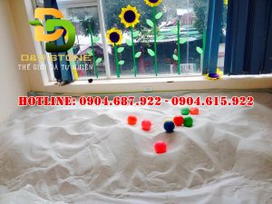 mẫu cát trắng sân chơi trẻ em