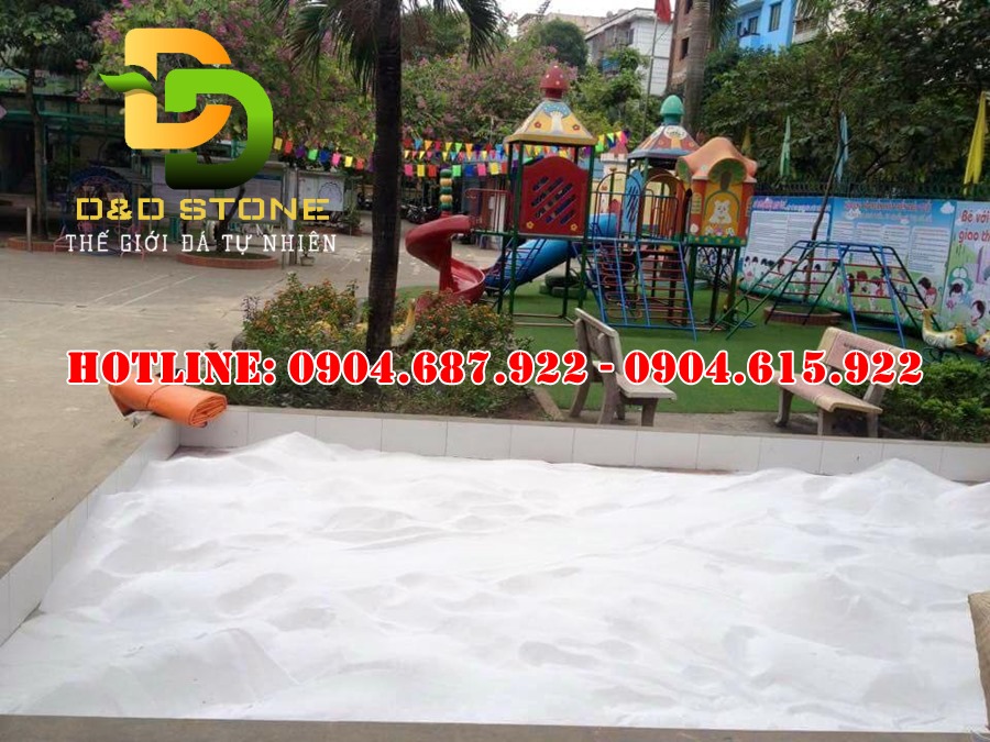 Bán cát trắng sân chơi trẻ em