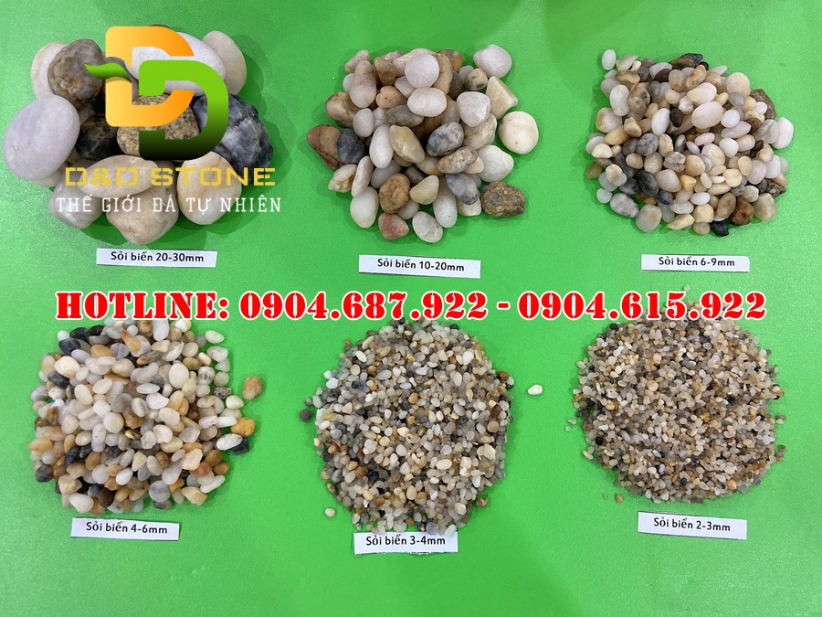 bán sỏi biển trang trí