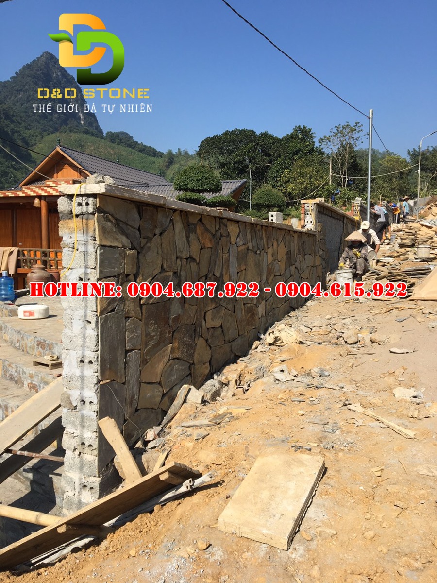 đá rối đa sắc lai châu ốp tường