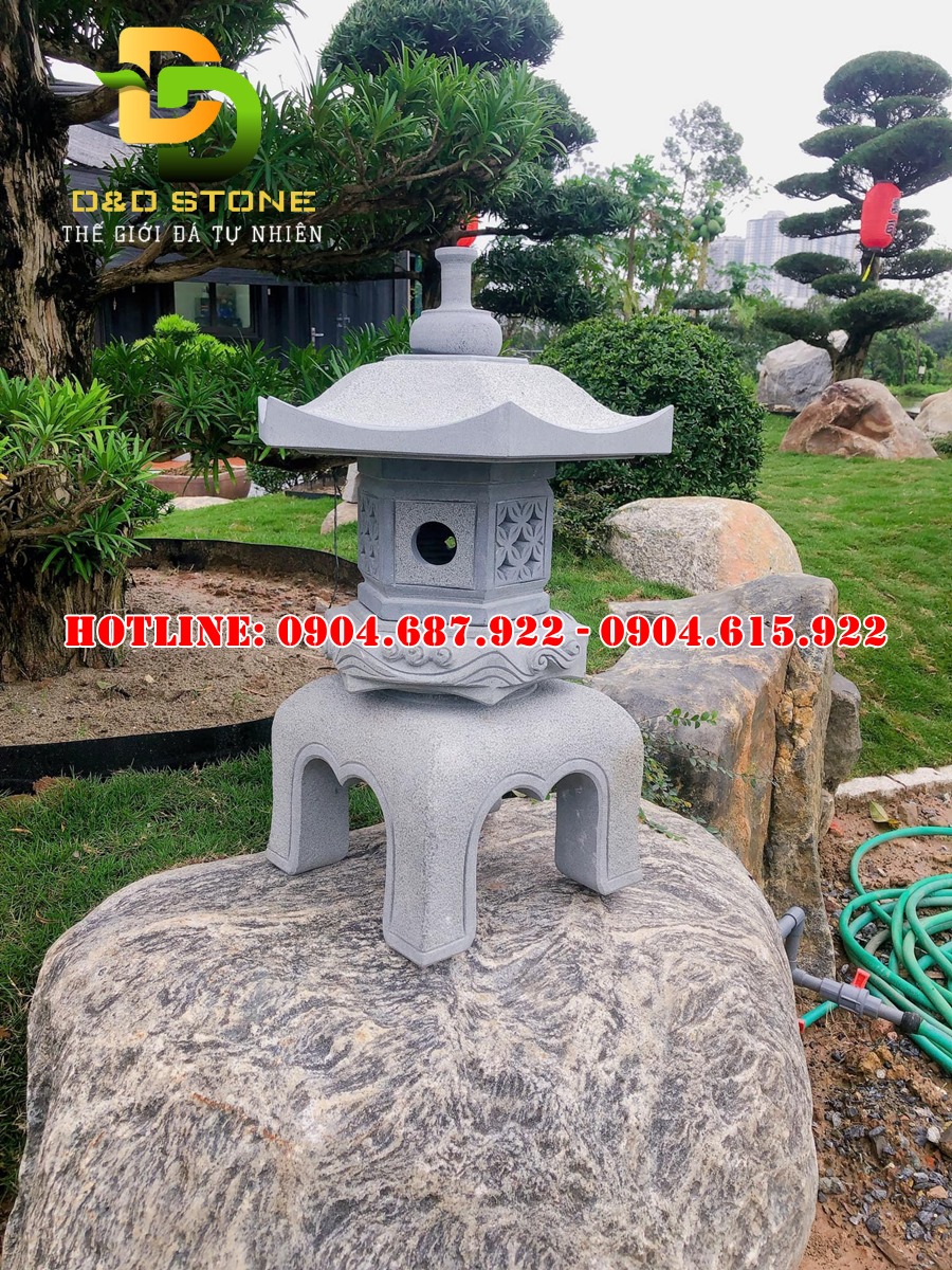 đèn đá tự nhiên trang trí