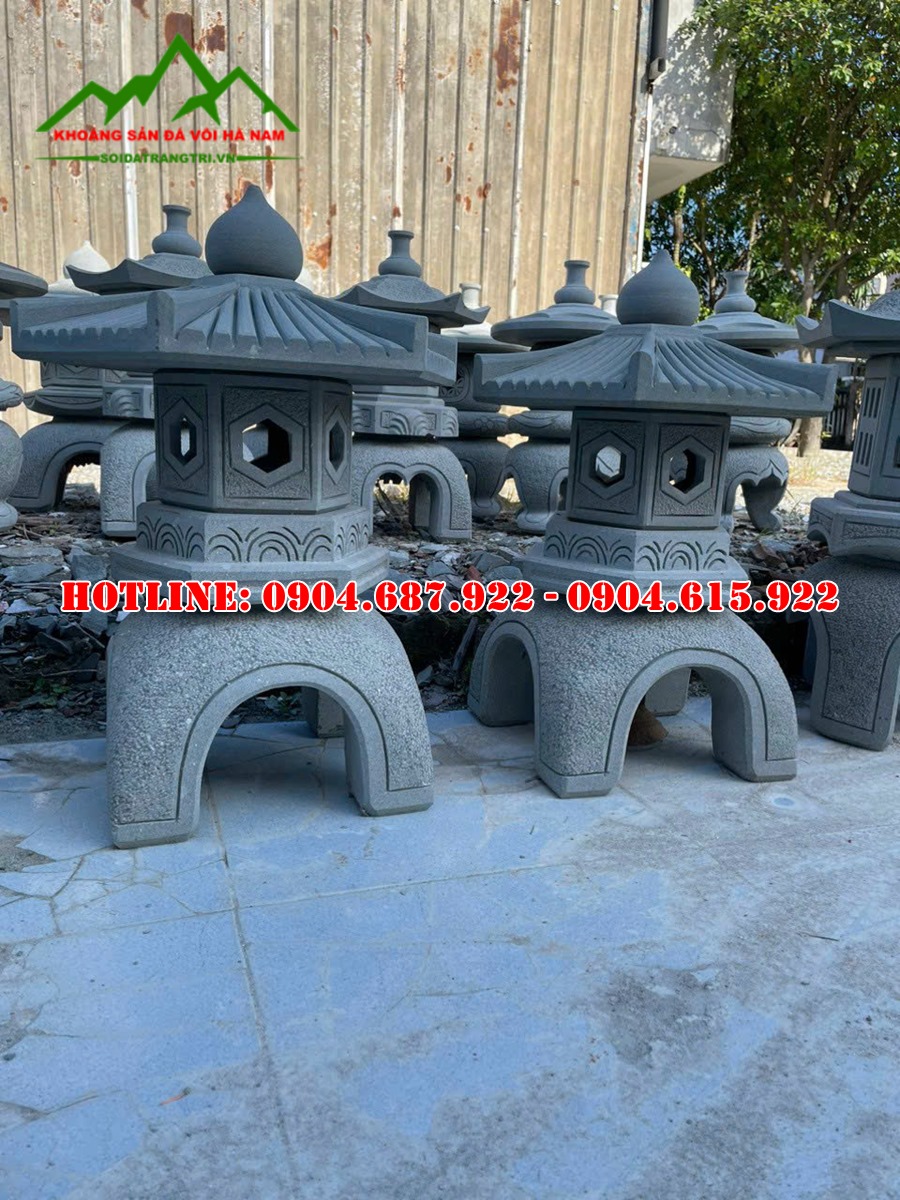 đèn đá trang trí tiểu cảnh