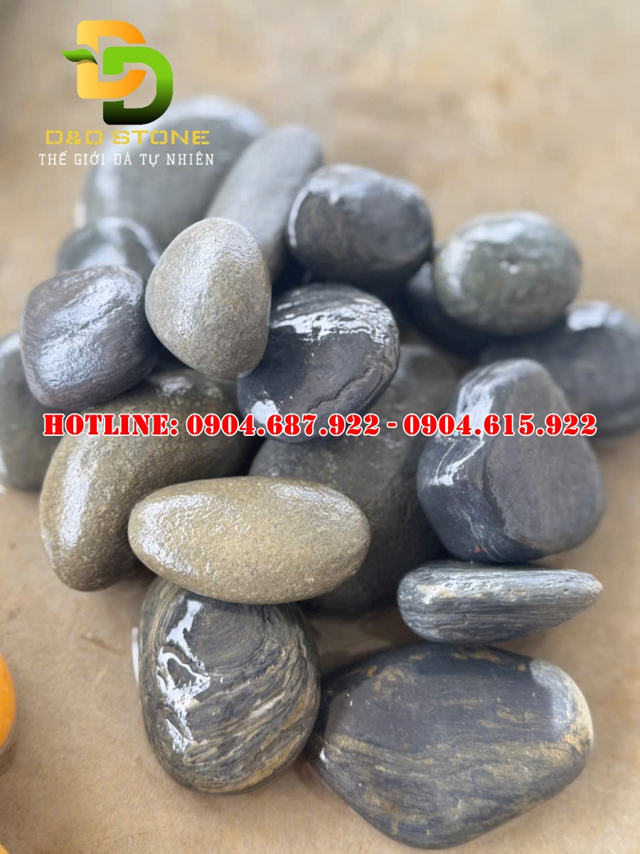 bán sỏi trang trí sân vườn