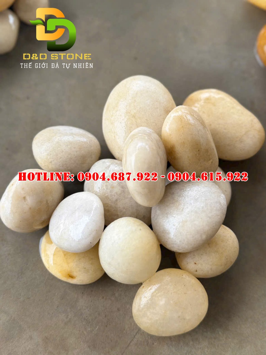 sỏi trang trí sân vườn